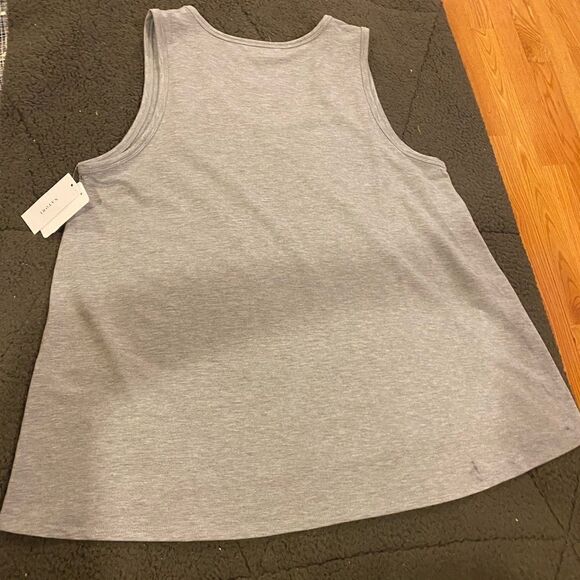 Natori Heather Gray Top - Picture 3 of 5